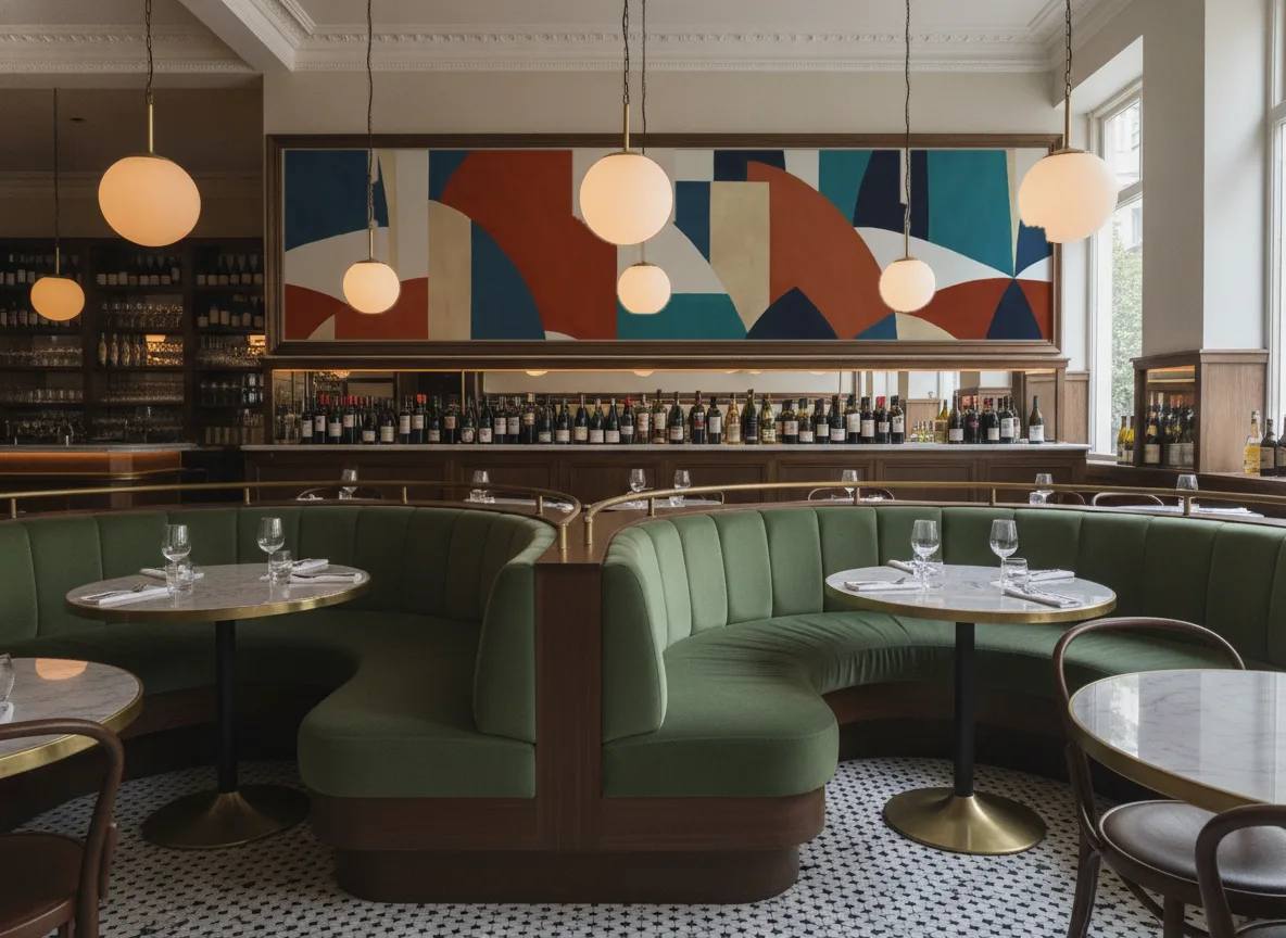 PABLO Panoramas — Bistro — pole nad zielonymi lożami