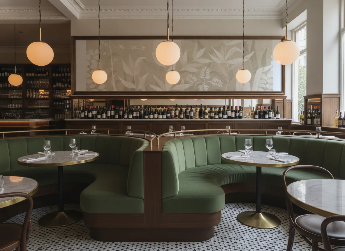 Saona — Bistro — pole nad zielonymi lożami