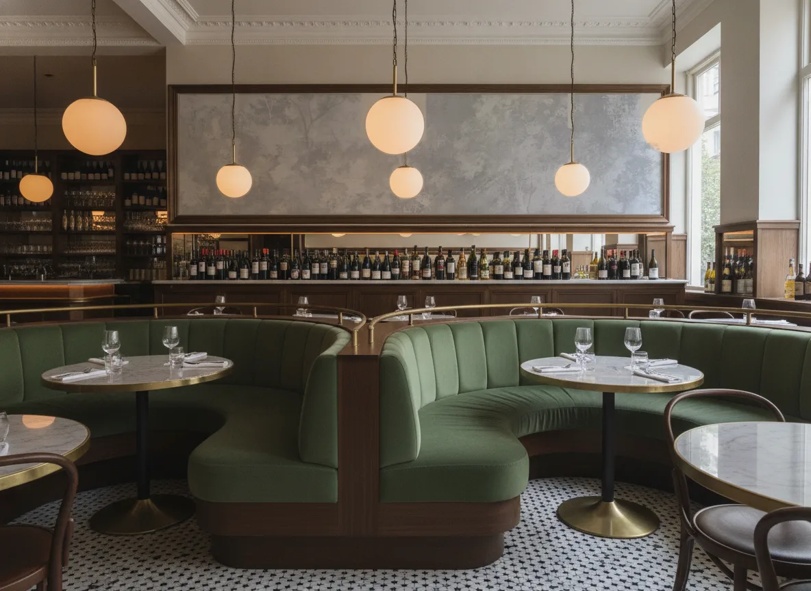 SELVA Panoramas — Bistro — pole nad zielonymi lożami