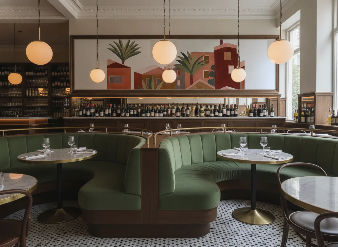 Vila Viela Int — Bistro — pole nad zielonymi lożami