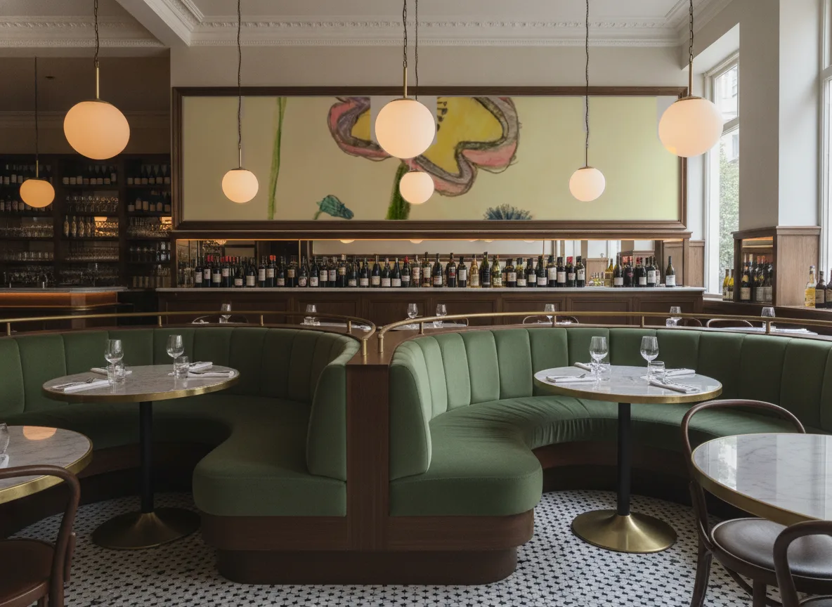 Kwiat — Bistro — pole nad zielonymi lożami