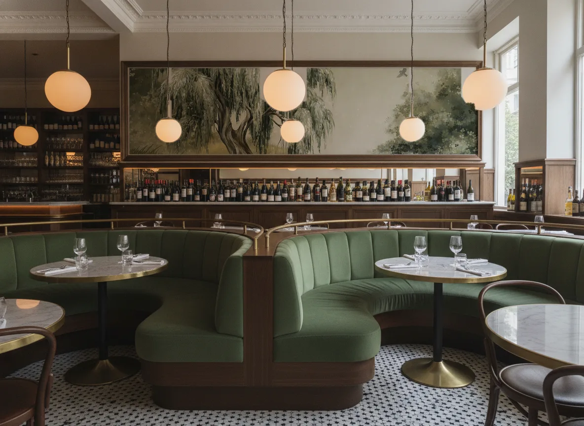 Limo — Bistro — pole nad zielonymi lożami