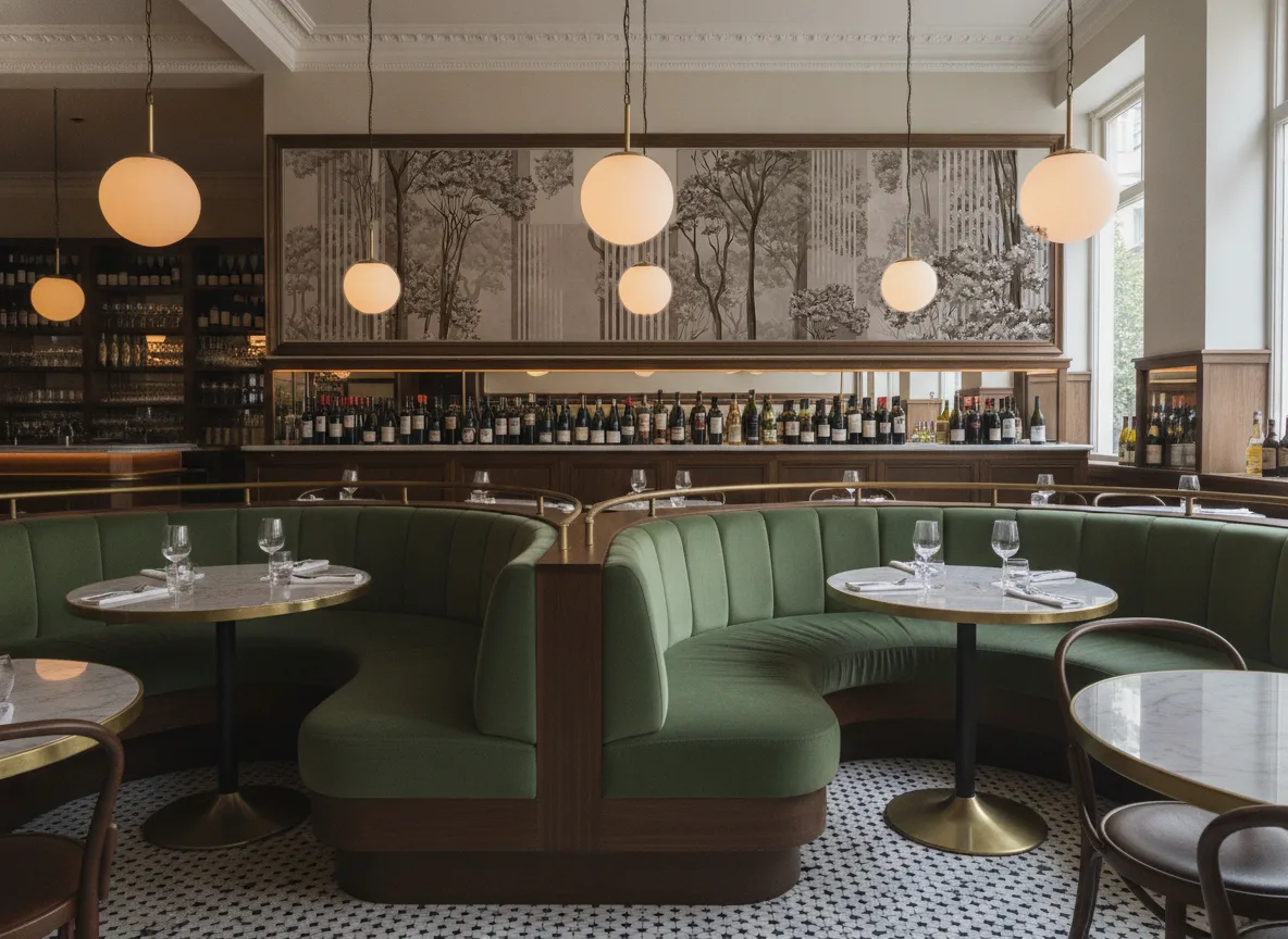Woodline — Bistro — pole nad zielonymi lożami