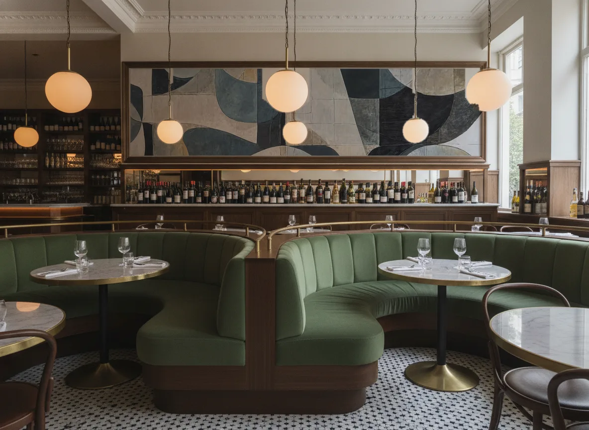 Dante — Bistro — pole nad zielonymi lożami