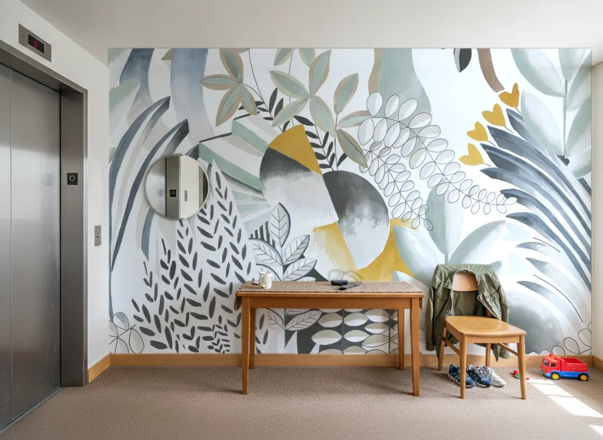 ARTEMIS Panoramas — Hol przy windzie w apartamentowcu