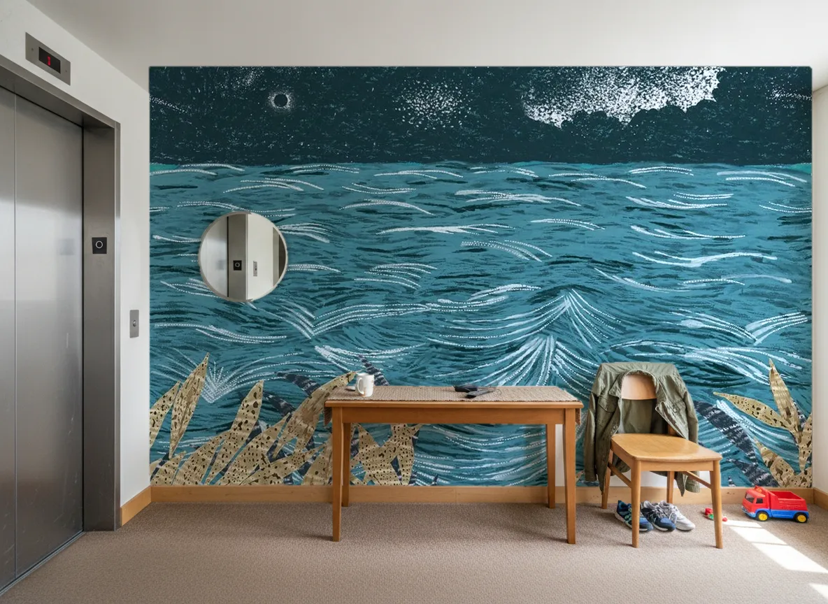 Callisto — Hol przy windzie w apartamentowcu