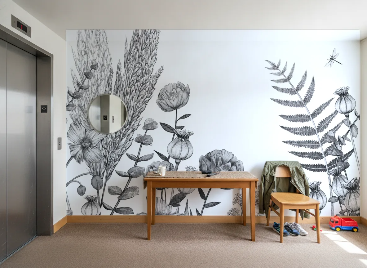 ELCOSION Panoramas — Hol przy windzie w apartamentowcu