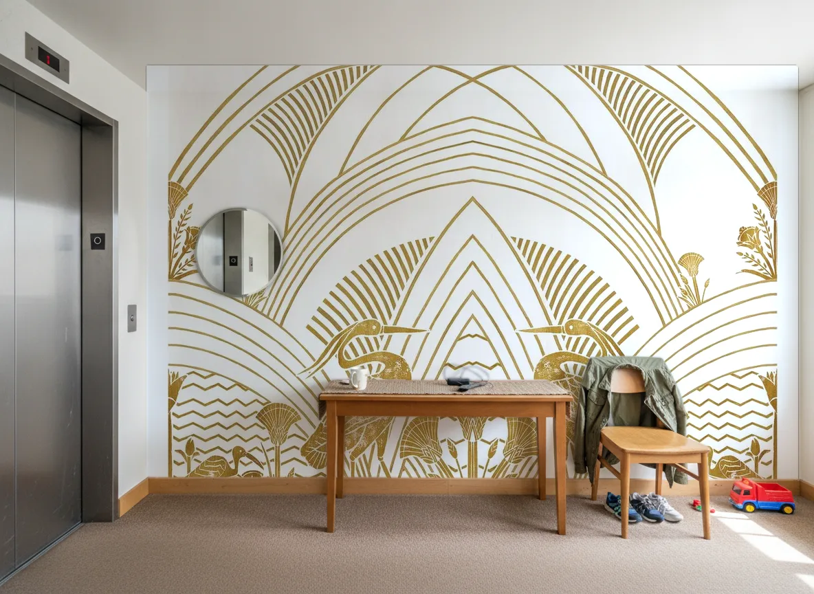 Elephantine — Hol przy windzie w apartamentowcu
