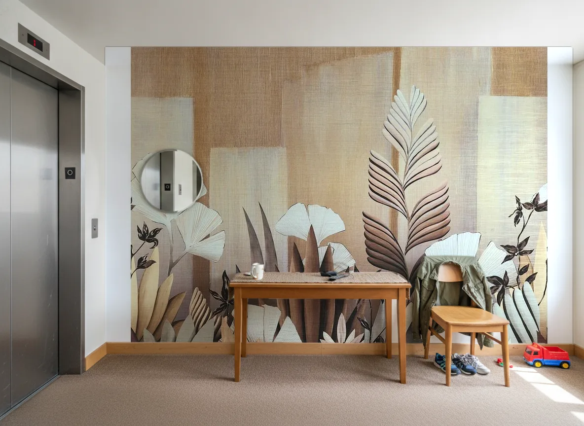 Icho — Hol przy windzie w apartamentowcu