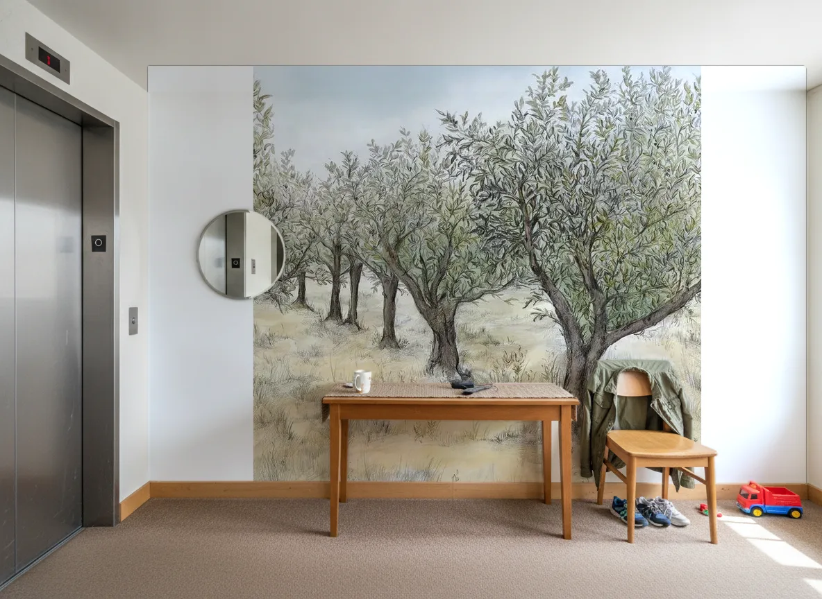 Lauris Int — Hol przy windzie w apartamentowcu