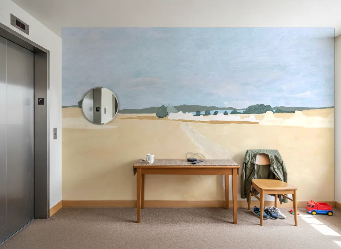 Moisson — Hol przy windzie w apartamentowcu