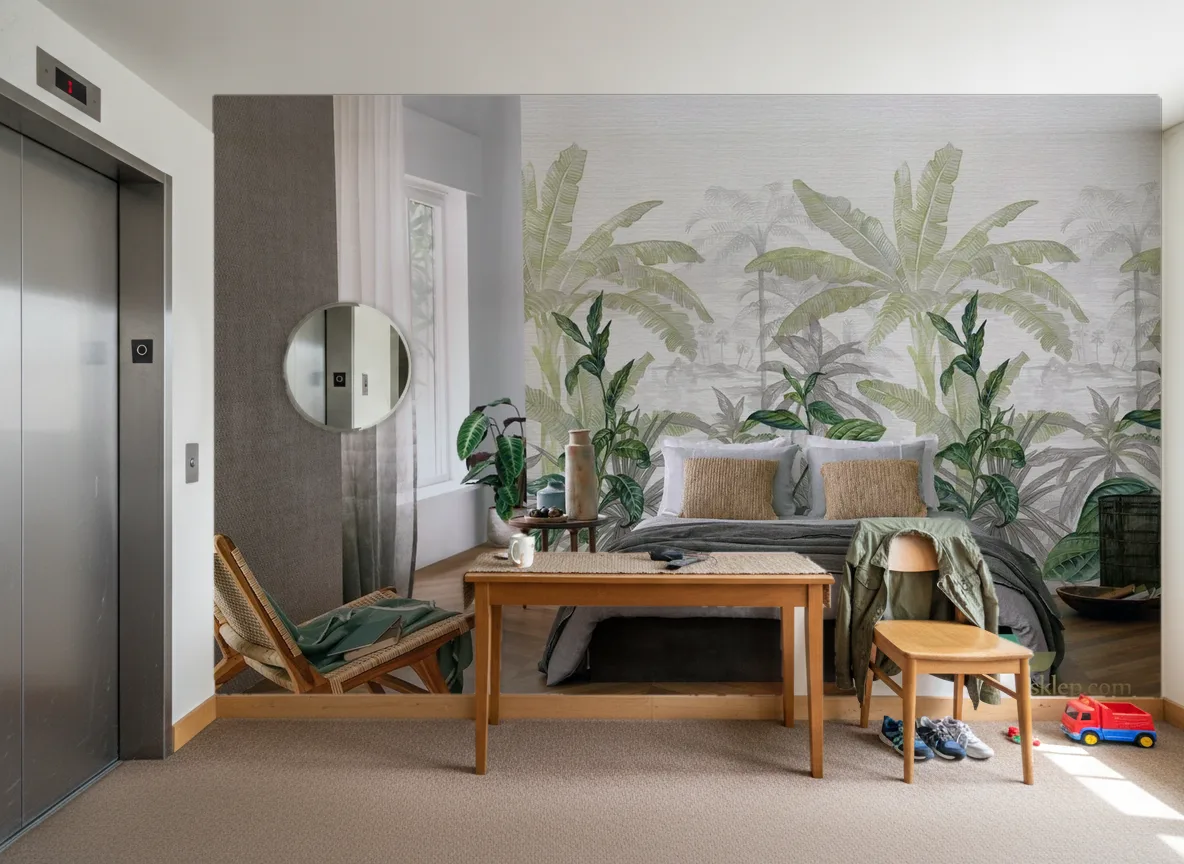 Olea — Hol przy windzie w apartamentowcu
