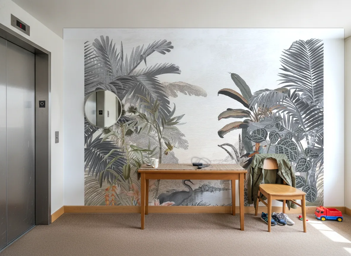 Paraiba — Hol przy windzie w apartamentowcu