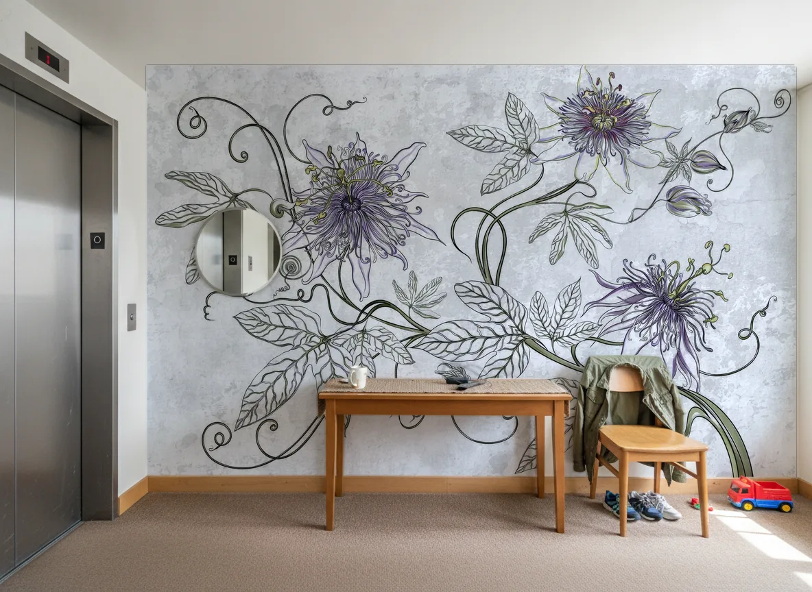 Maraya — Hol przy windzie w apartamentowcu