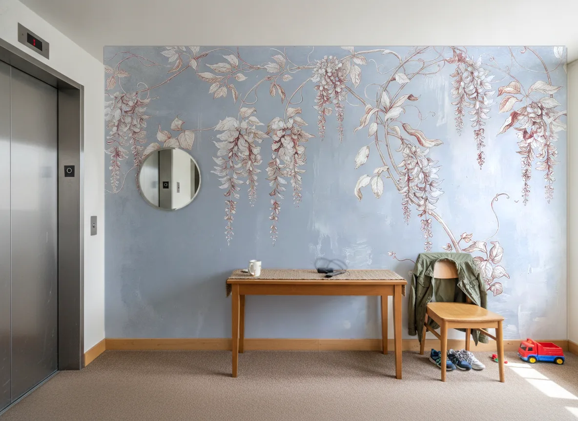 Pergola — Hol przy windzie w apartamentowcu