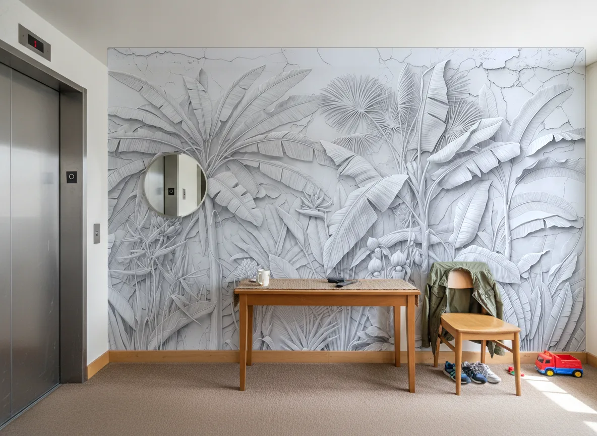 Desert — Hol przy windzie w apartamentowcu