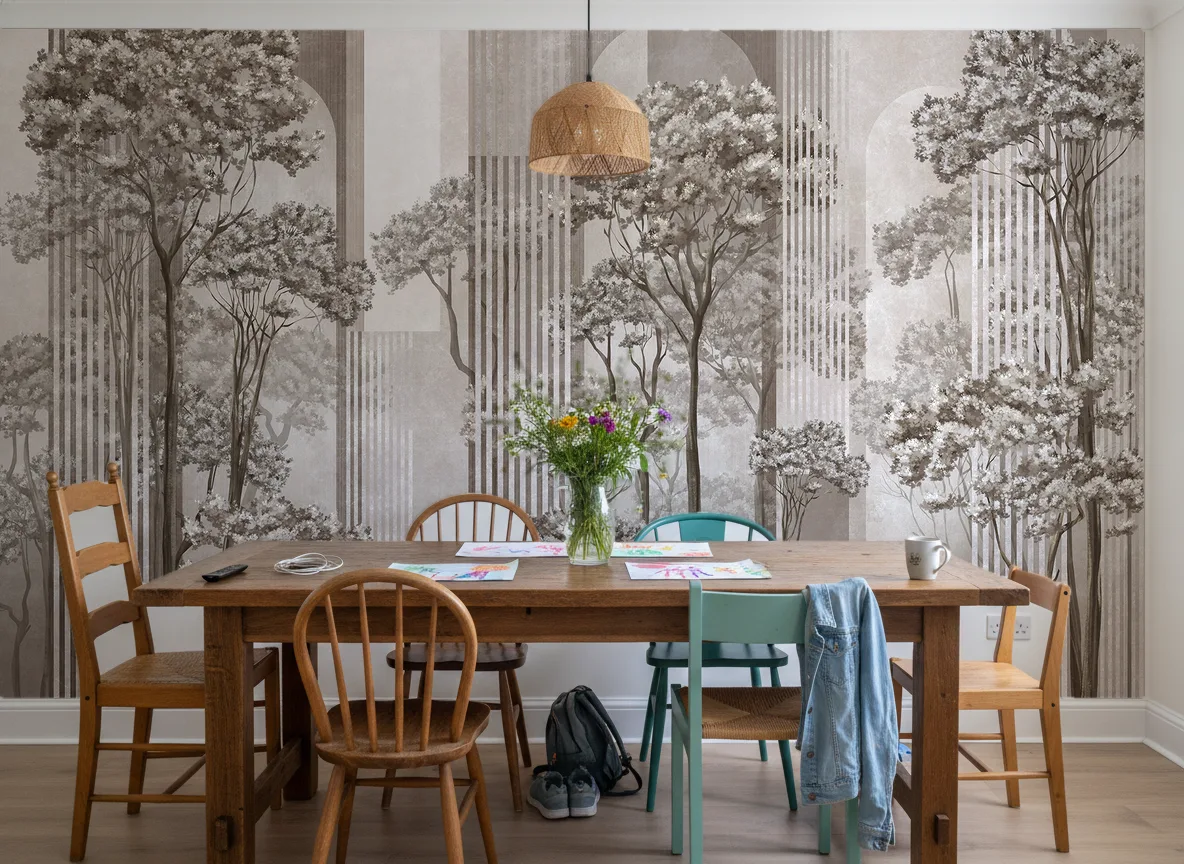Woodline — Jadalnia w domu rodzinnym