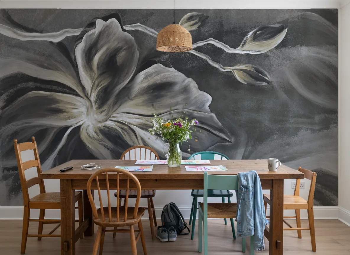 Flower Eye — Jadalnia w domu rodzinnym