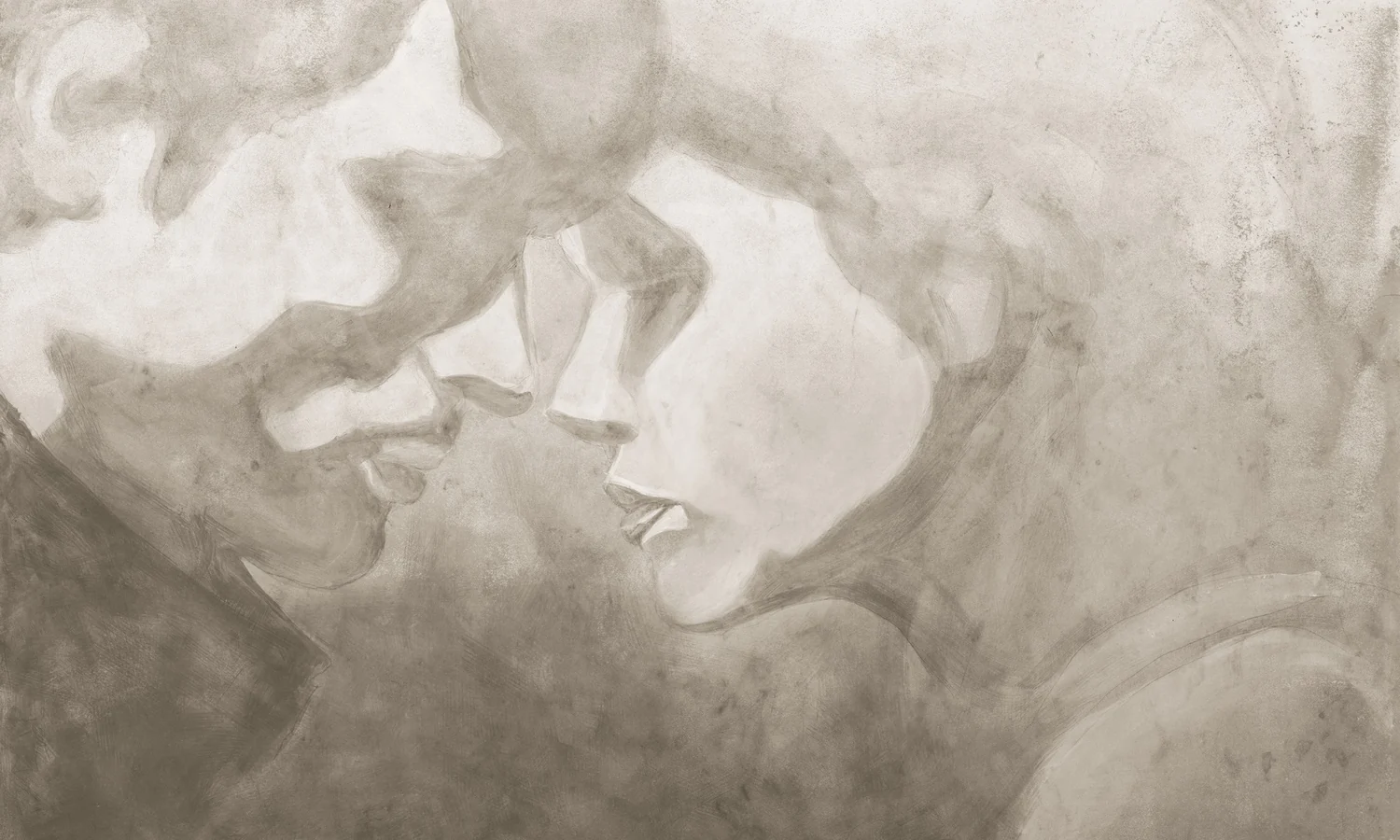 One Breath — Kawiarnia osiedlowa — ściana nad ławą