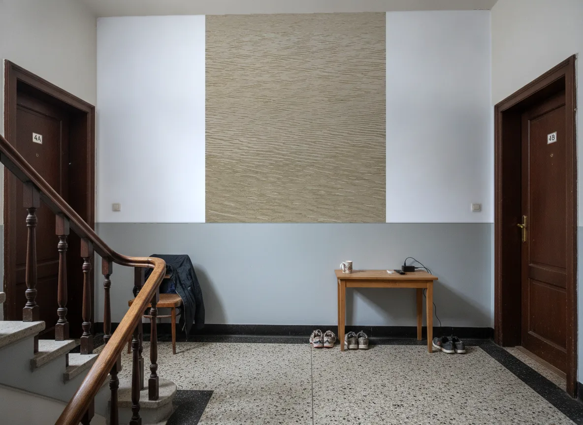 Hamana — Klatka schodowa w kamienicy — podest