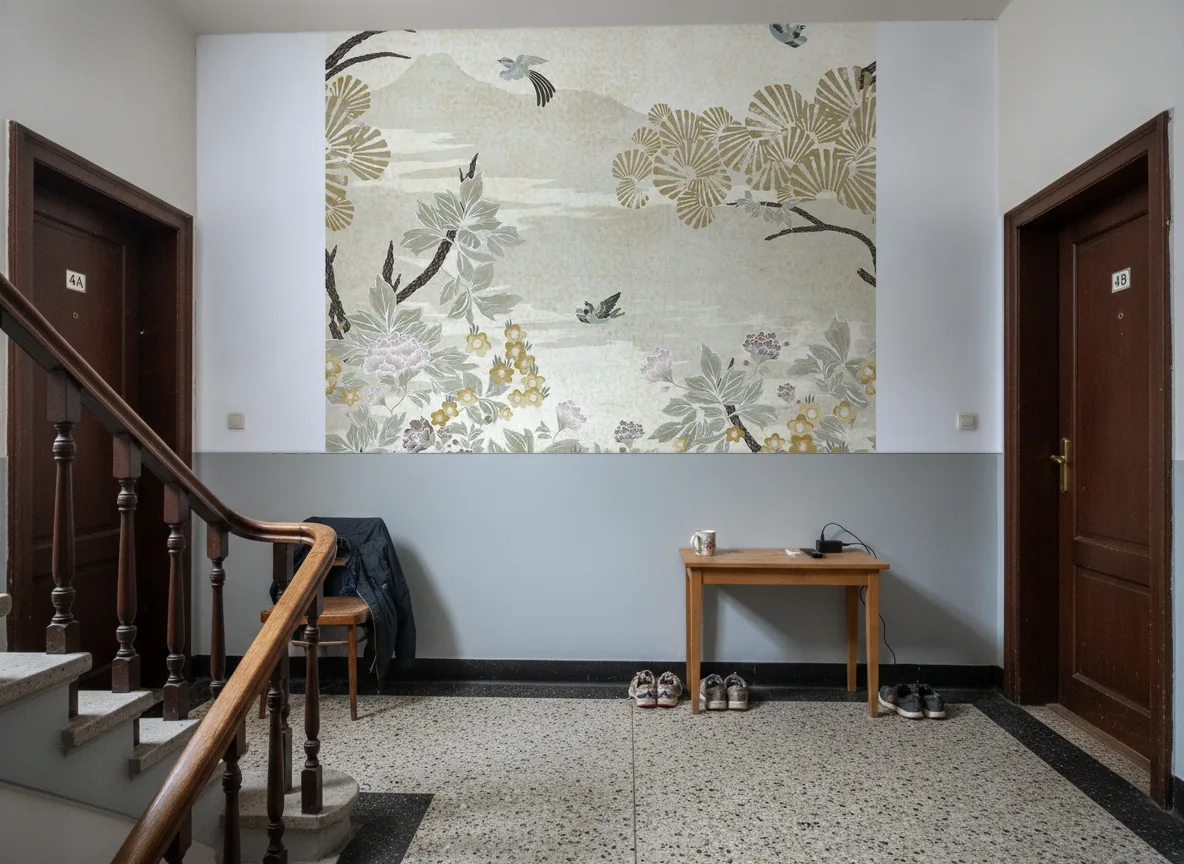 Kanasai — Klatka schodowa w kamienicy — podest