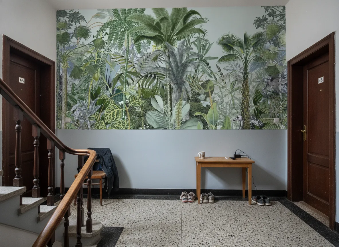 MONTEVERDE Panoramas — Klatka schodowa w kamienicy — podest