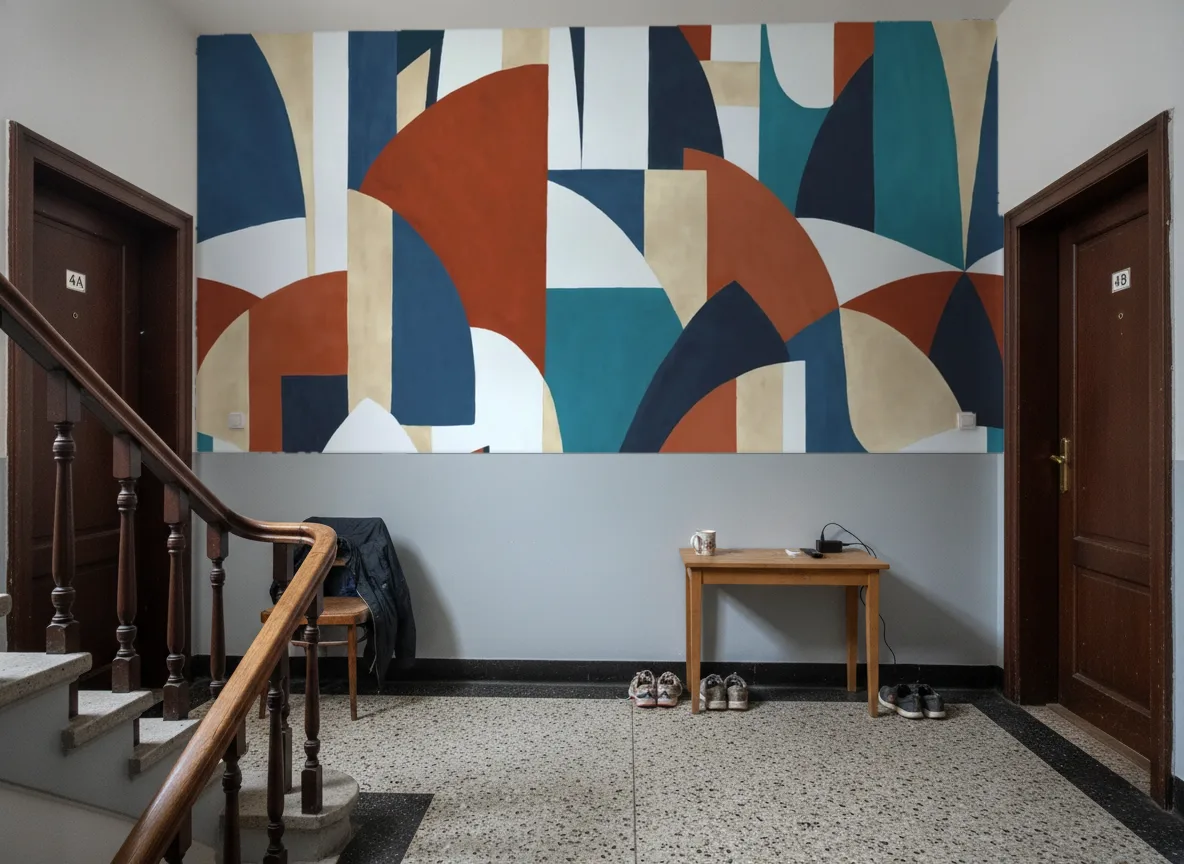 PABLO Panoramas — Klatka schodowa w kamienicy — podest