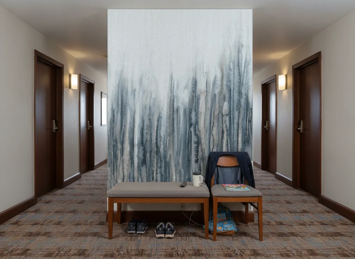KEYSTONE Panoramas — Korytarz hotelowy — ściana na końcu