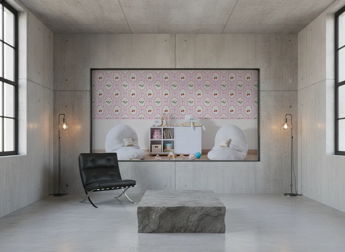 “Truskaweczki” — Loft — pole w betonie w stalowej ramie
