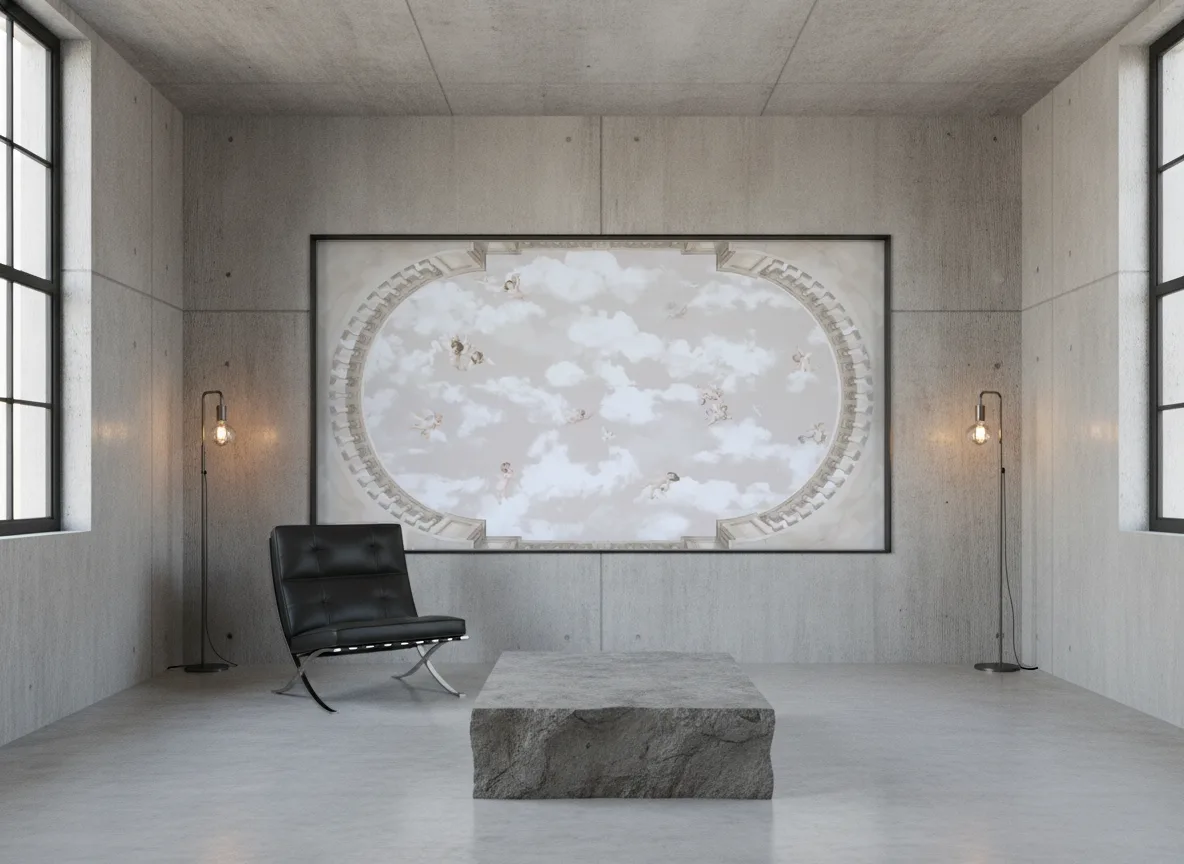 Amore — Loft — pole w betonie w stalowej ramie