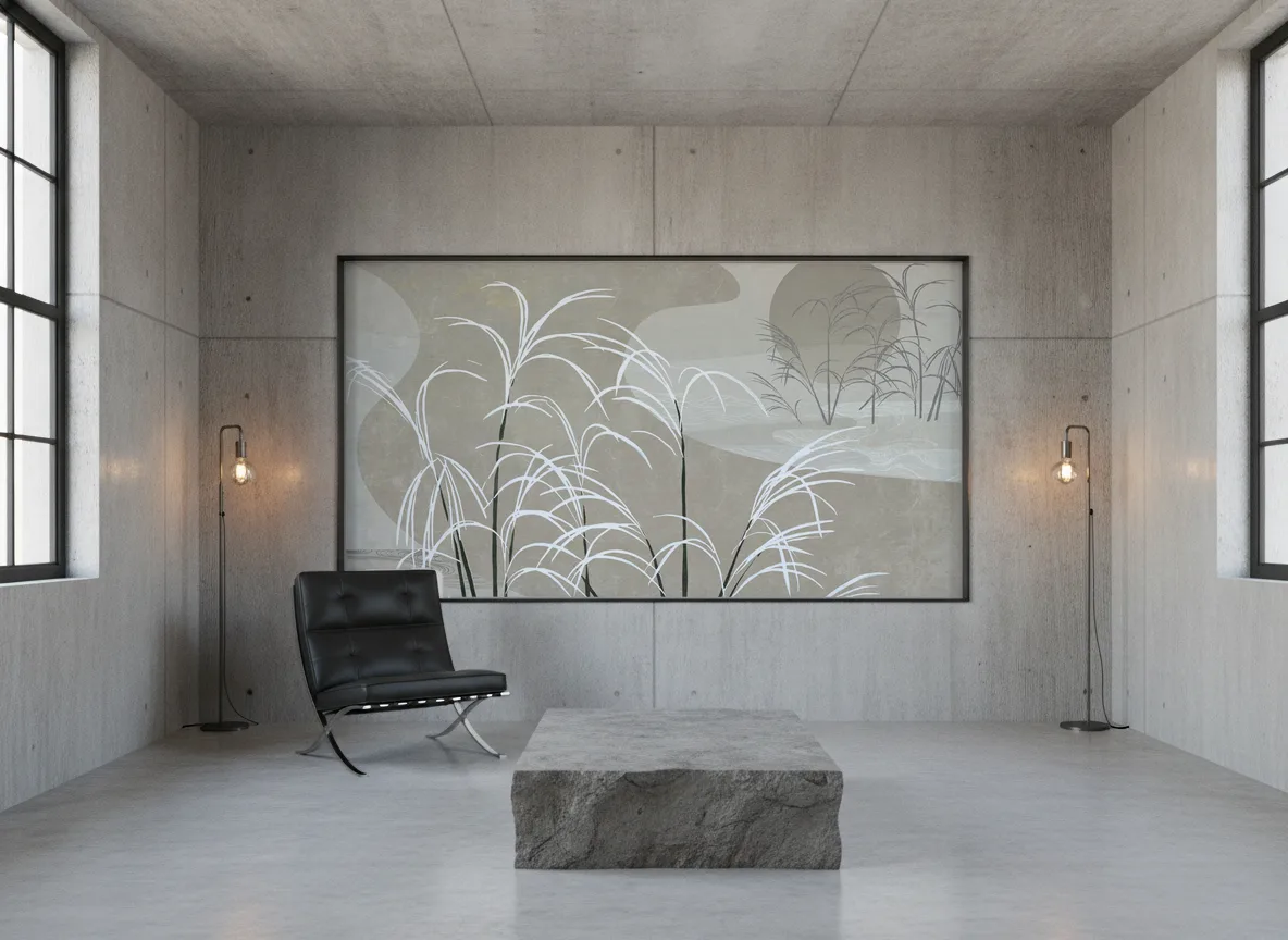 Sava — Loft — pole w betonie w stalowej ramie