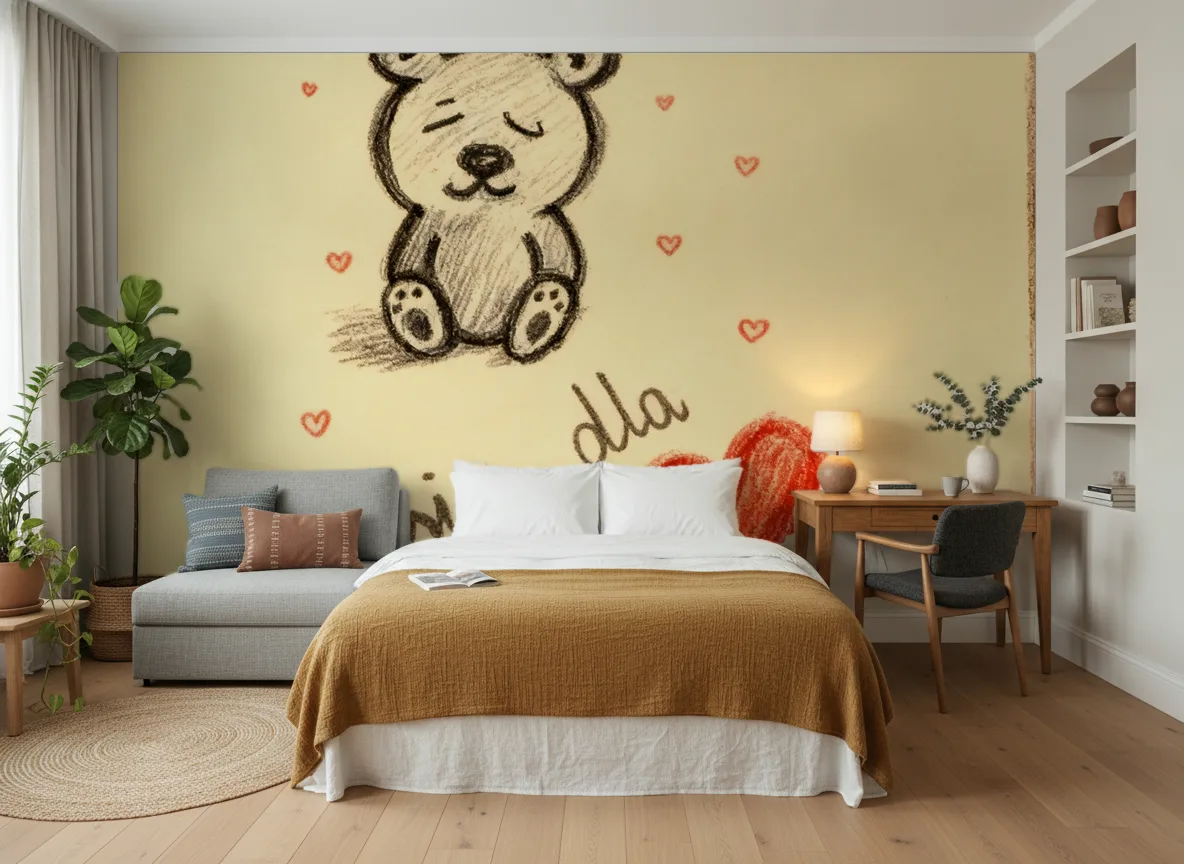 Miś z serduszkami — Apartament na wynajem