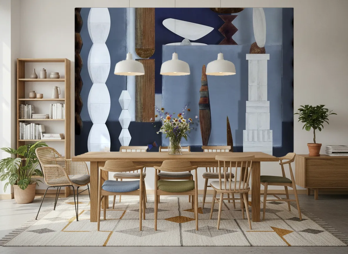 L'atelier De Brancusi — Jadalnia z długim stołem