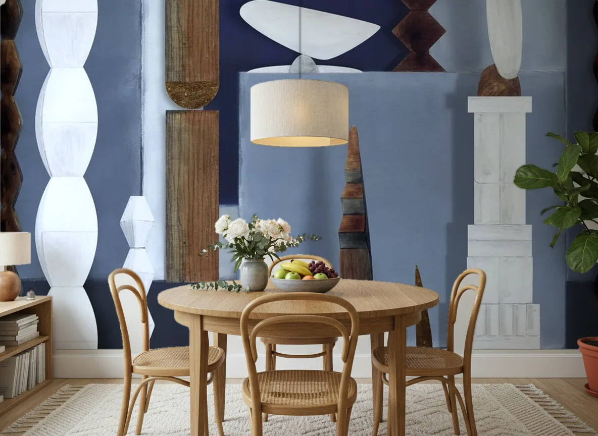 L'atelier De Brancusi — Jadalnia z okrągłym stołem
