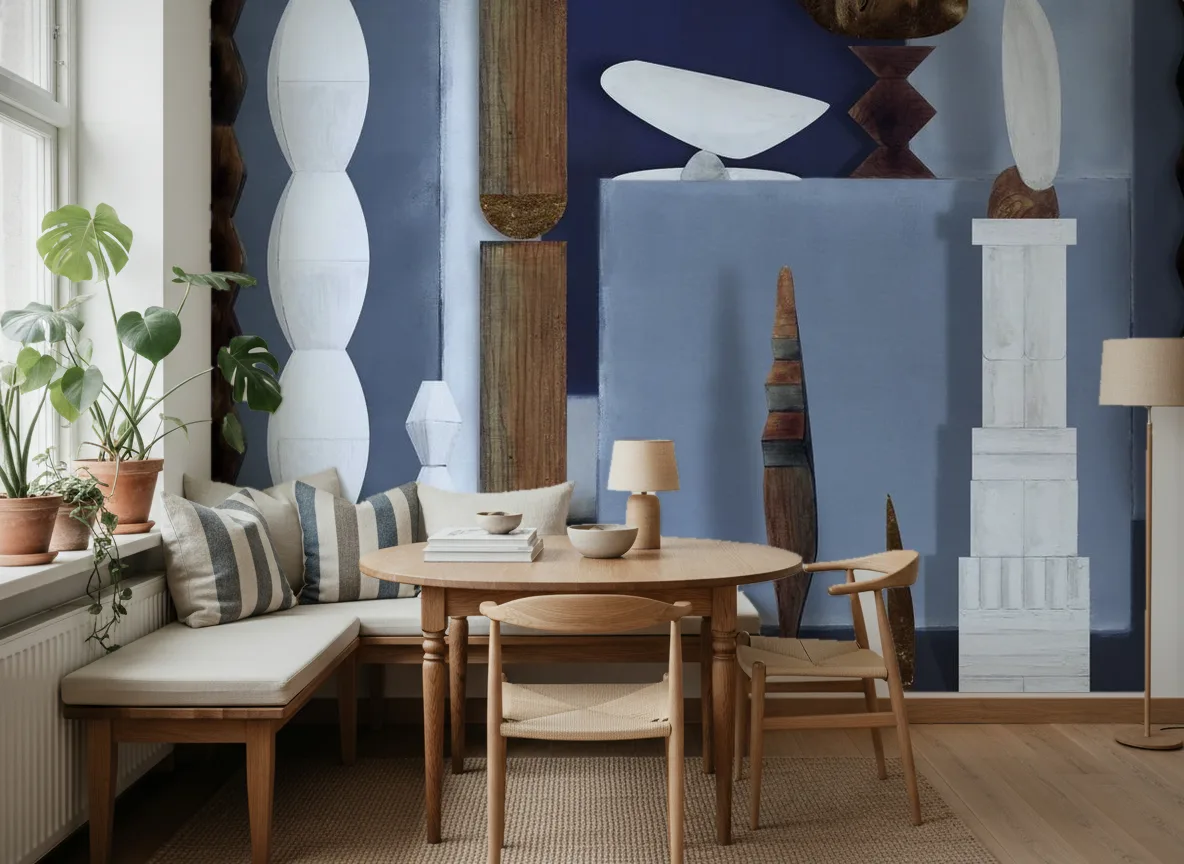 L'atelier De Brancusi — Kuchnia z ławką
