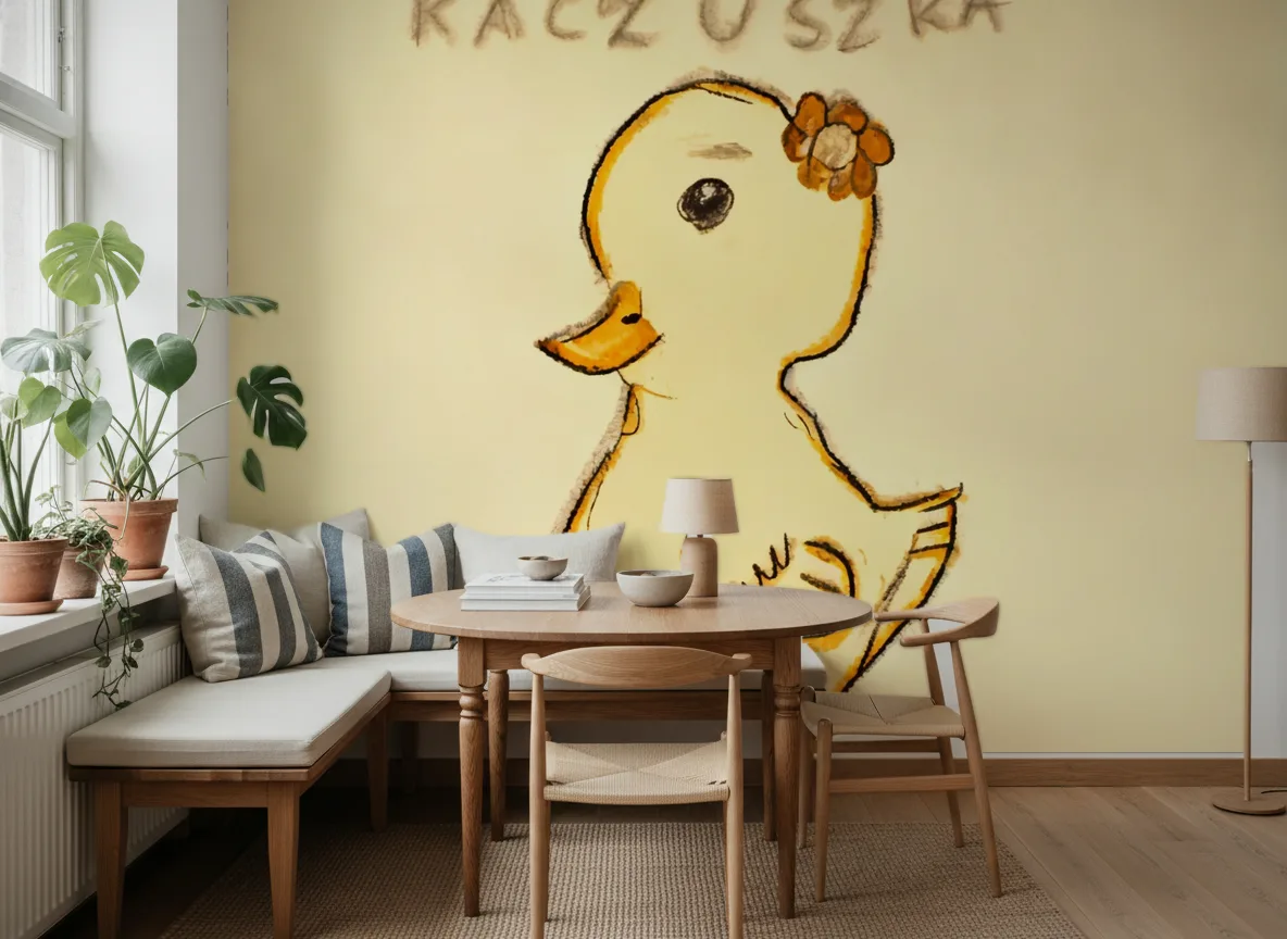 Kaczuszka — Kuchnia z ławką