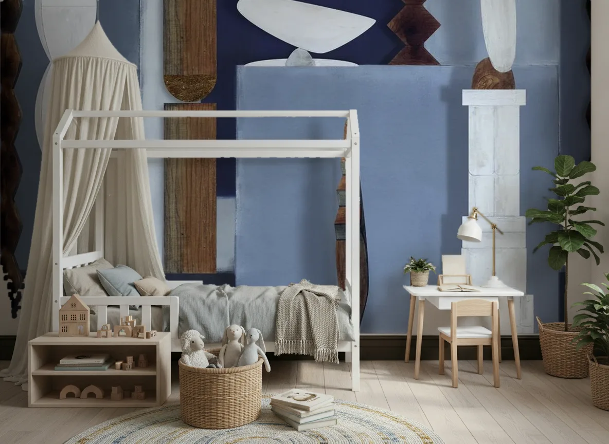 L'atelier De Brancusi — Pokój dziecka z baldachimem