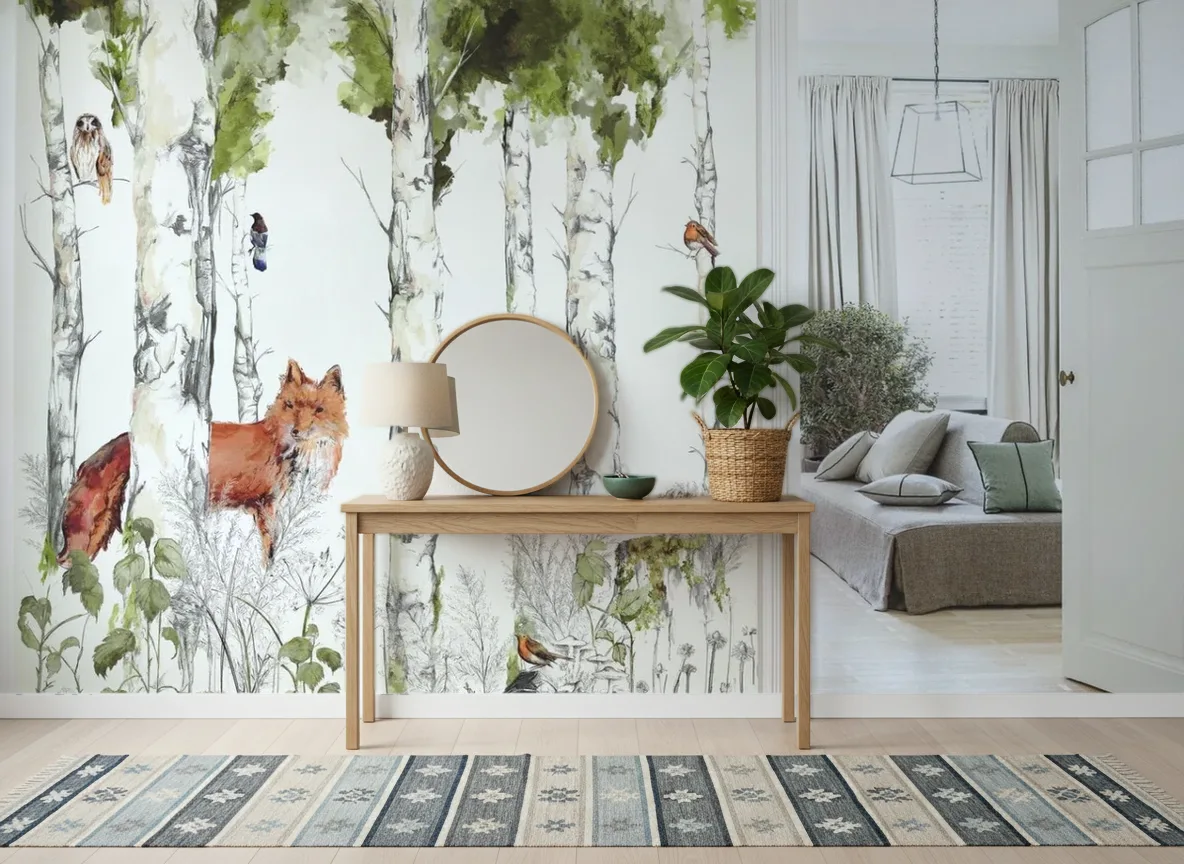 SYLVANIA Panoramas — Przedpokój z konsolą