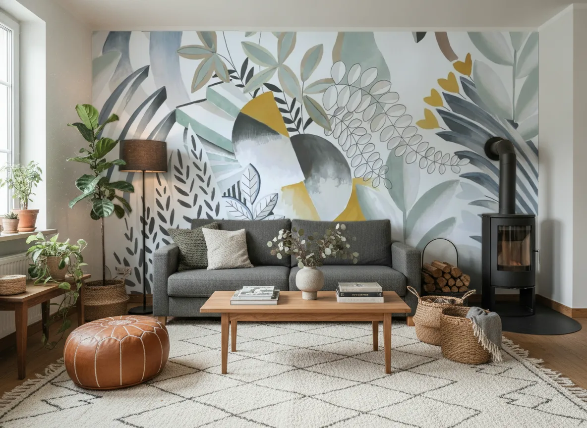 ARTEMIS Panoramas — Salon z kozą w domu