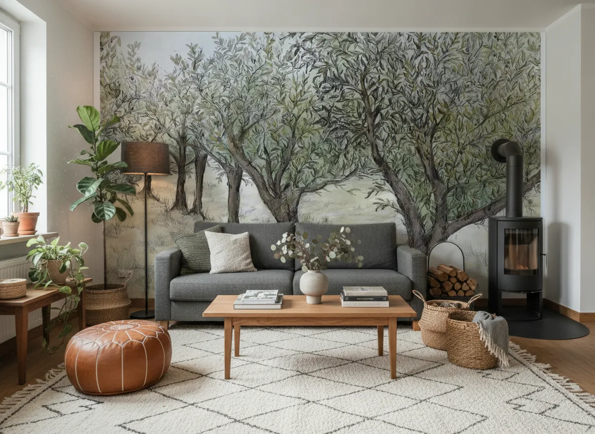 Lauris — Salon z kozą w domu
