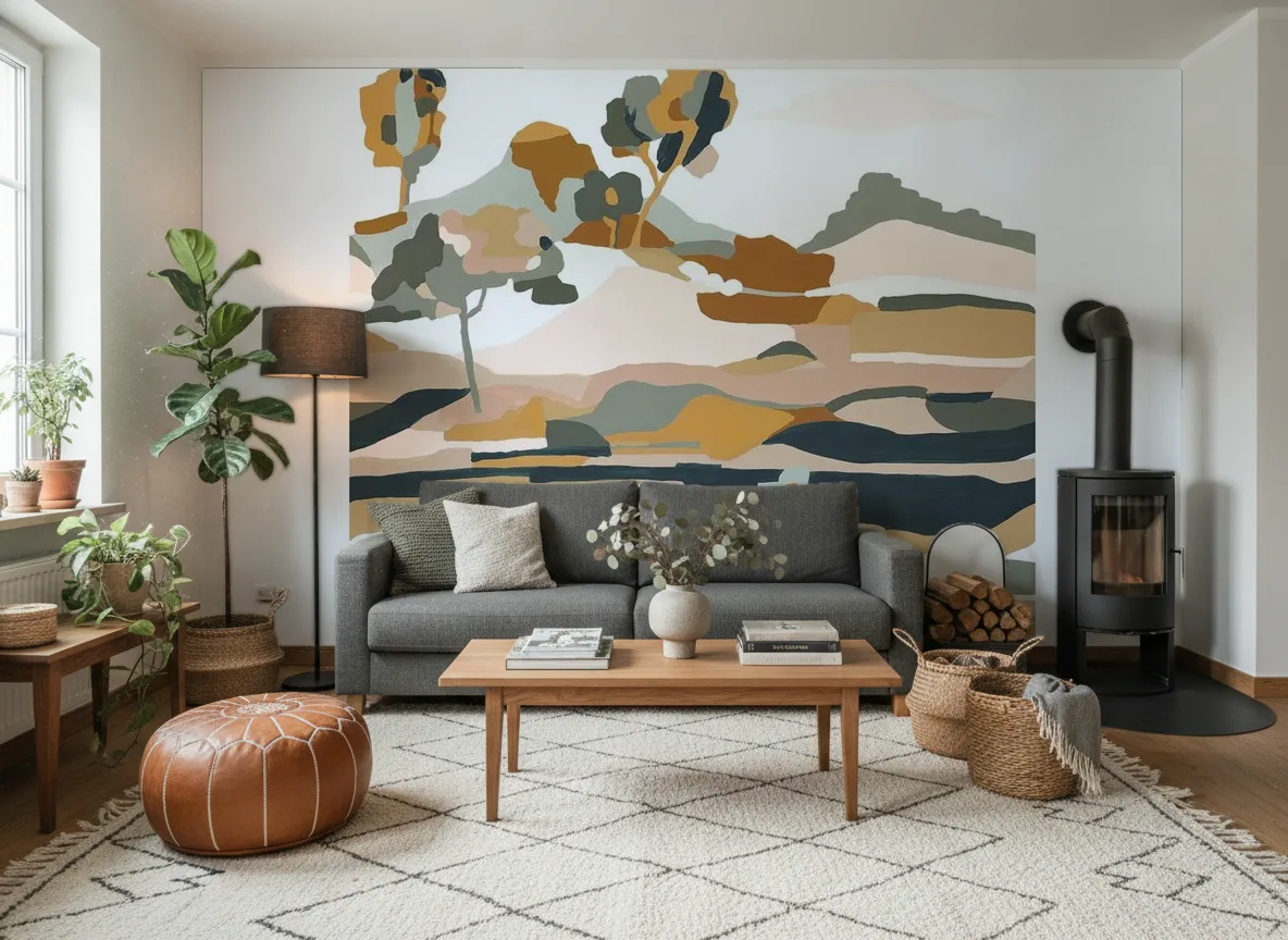 Le Bassin — Salon z kozą w domu