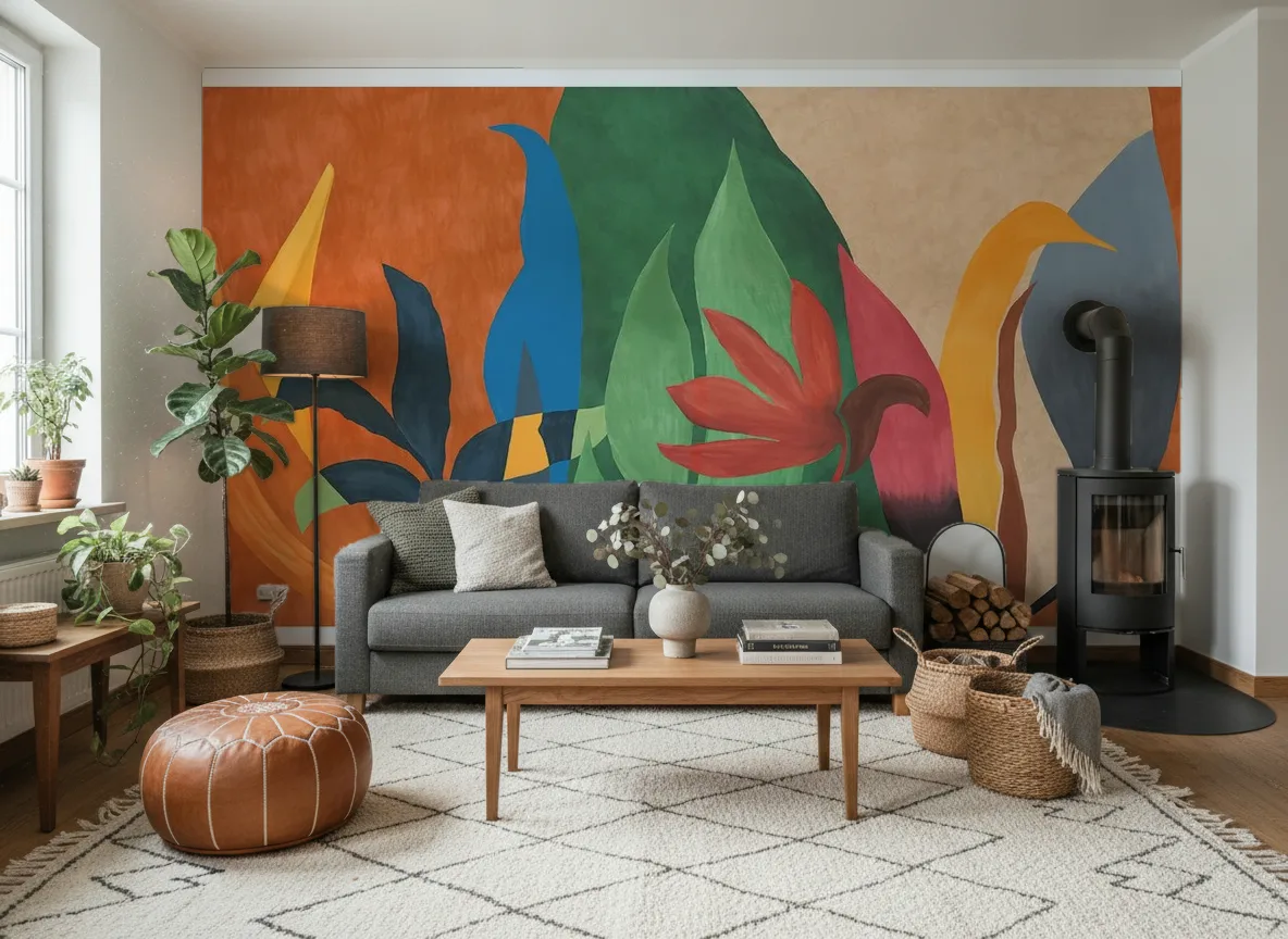 Nahua — Salon z kozą w domu