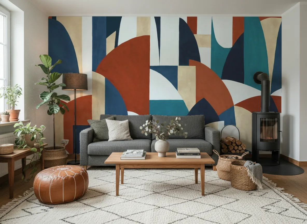 PABLO Panoramas — Salon z kozą w domu