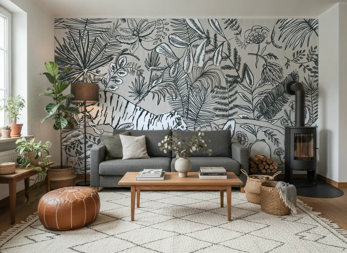 PASHU Panoramas — Salon z kozą w domu