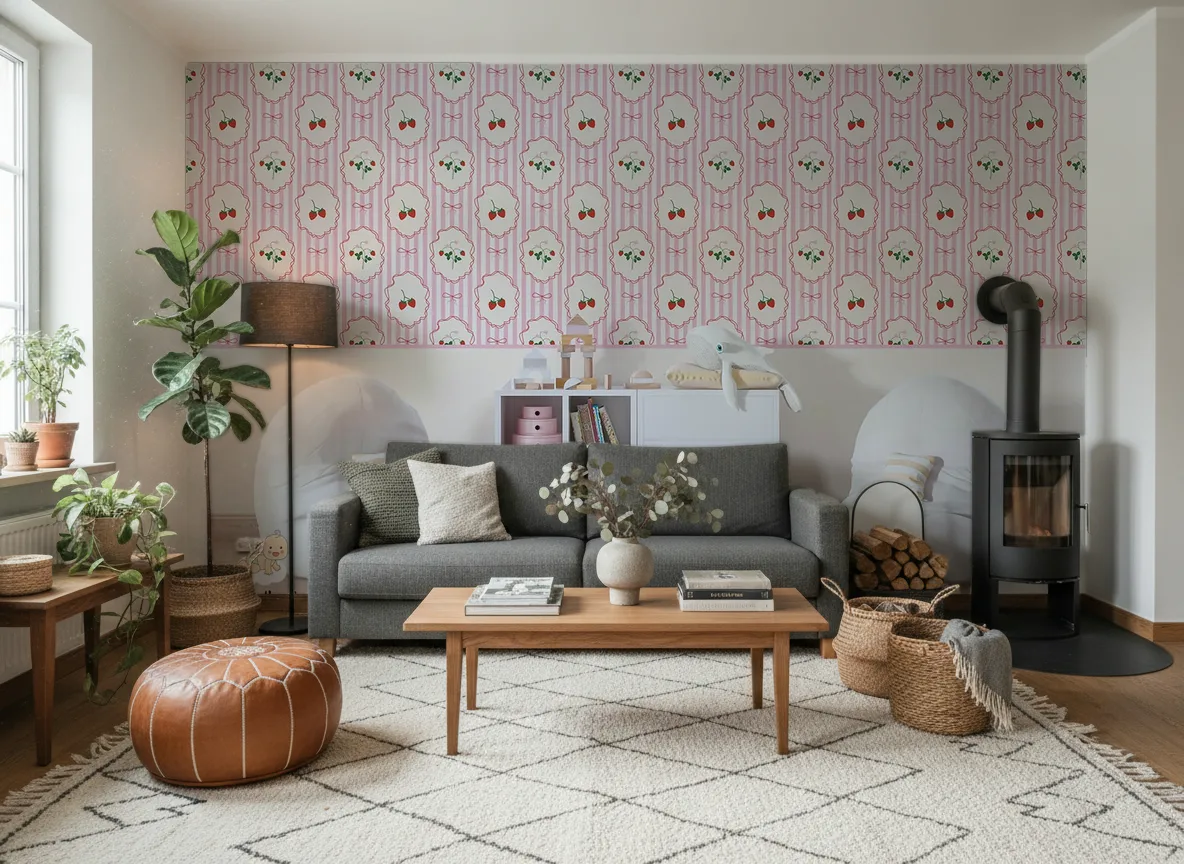 “Truskaweczki” — Salon z kozą w domu