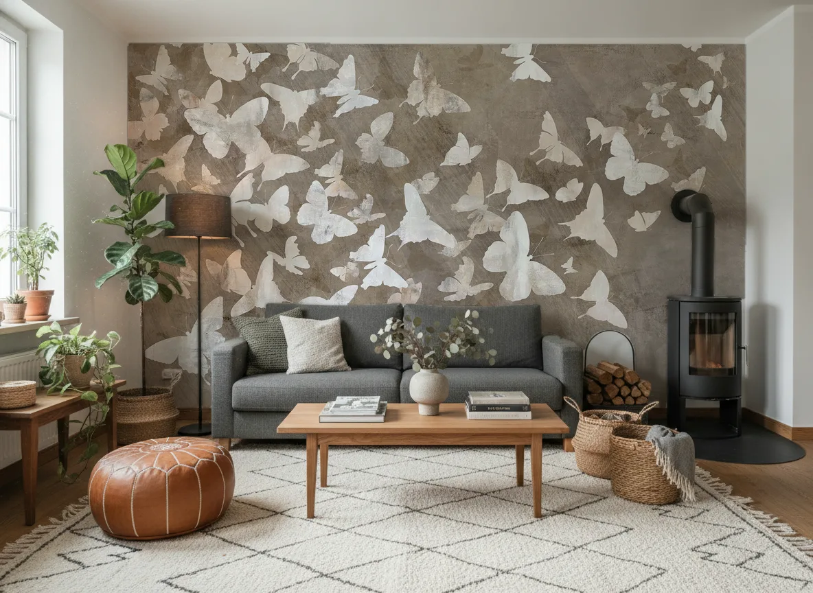 Nuvia — Salon z kozą w domu
