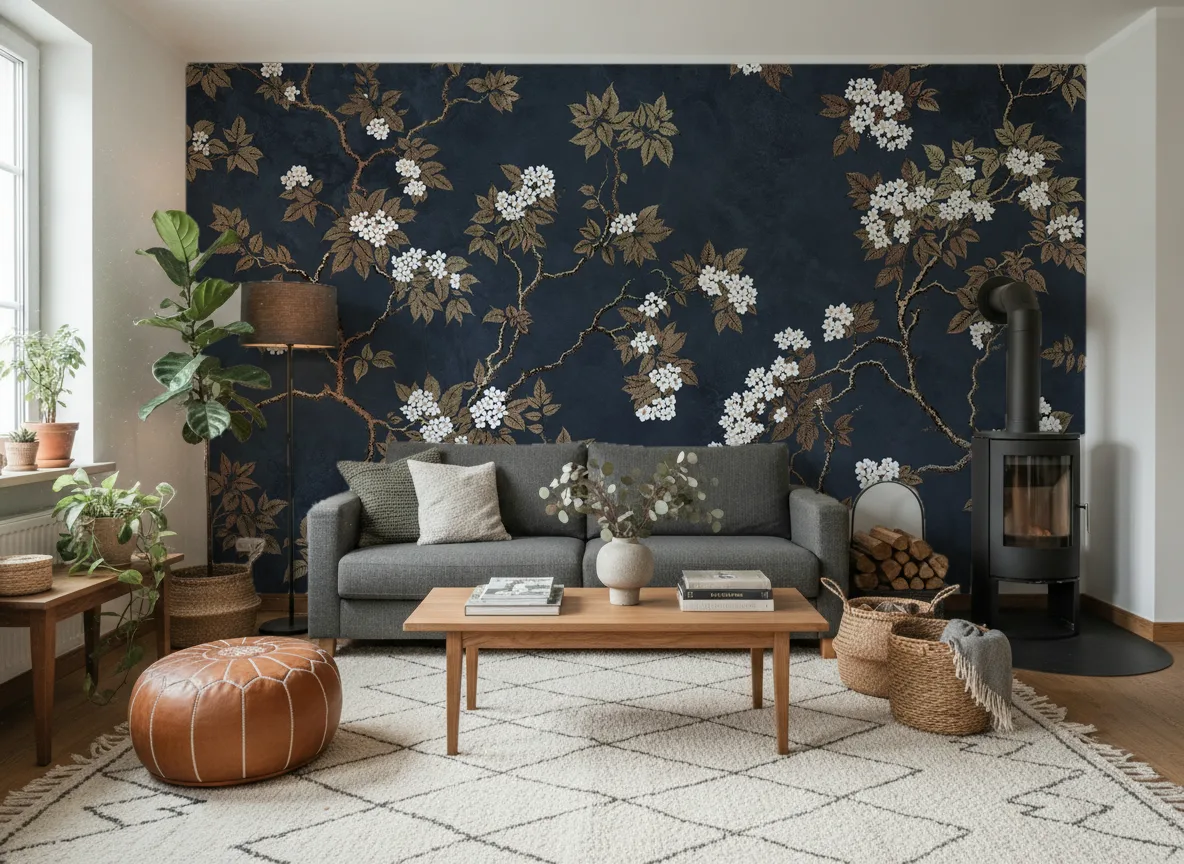 Tessaro — Salon z kozą w domu