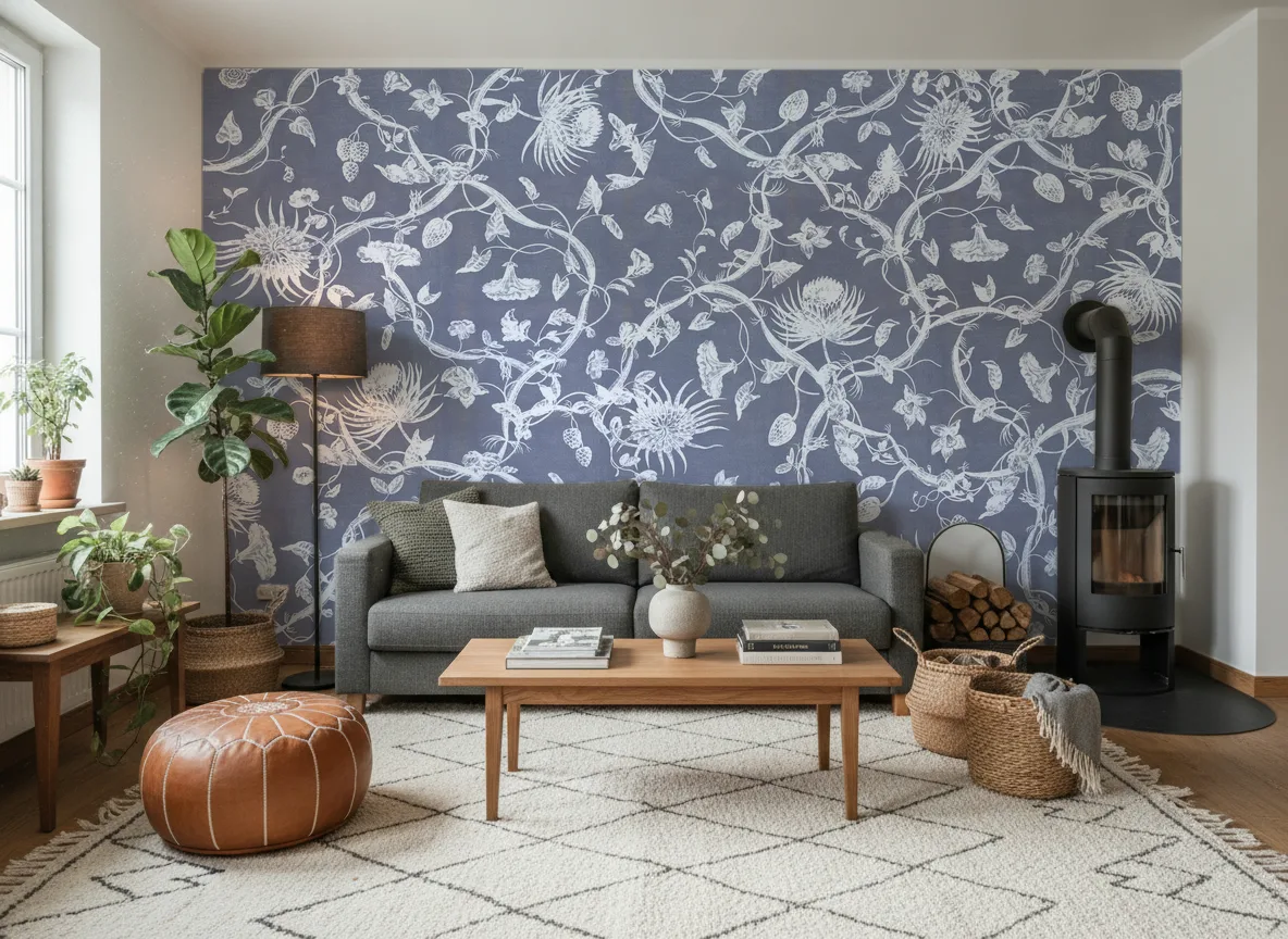 Zelia — Salon z kozą w domu