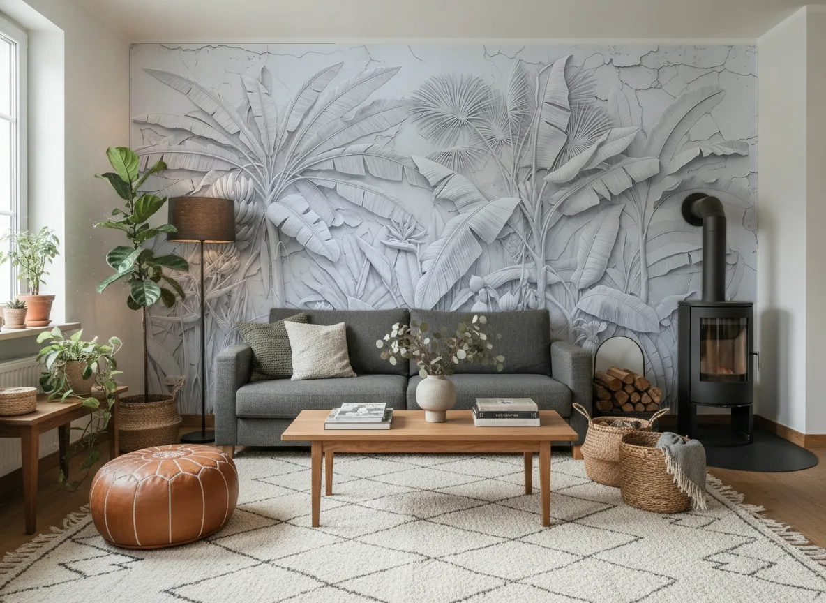 Desert — Salon z kozą w domu