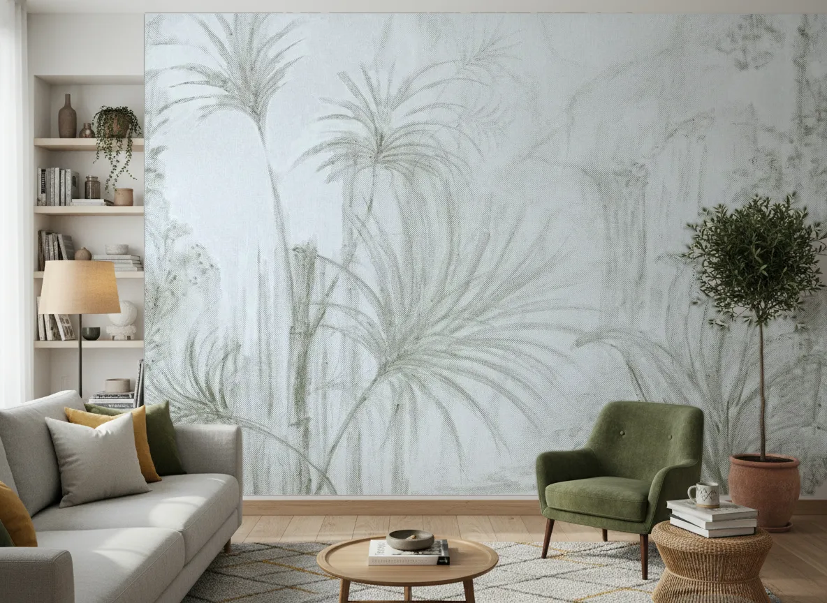 Arille — Salon z zielonym fotelem